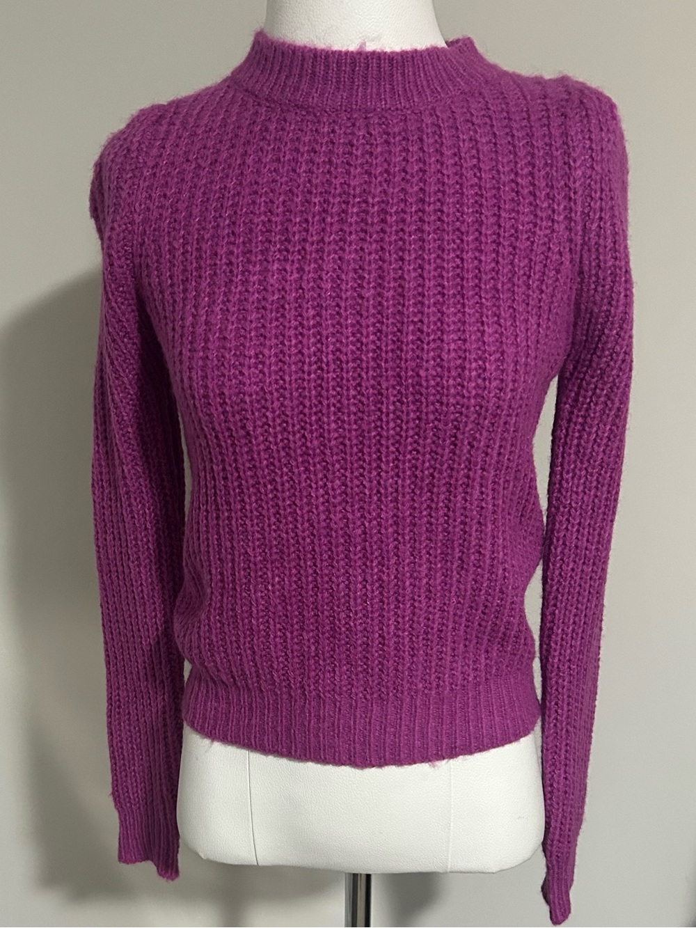 VICI Women's Crewneck Soft Knit Sweater in Magenta*NEW with tags! XSmall